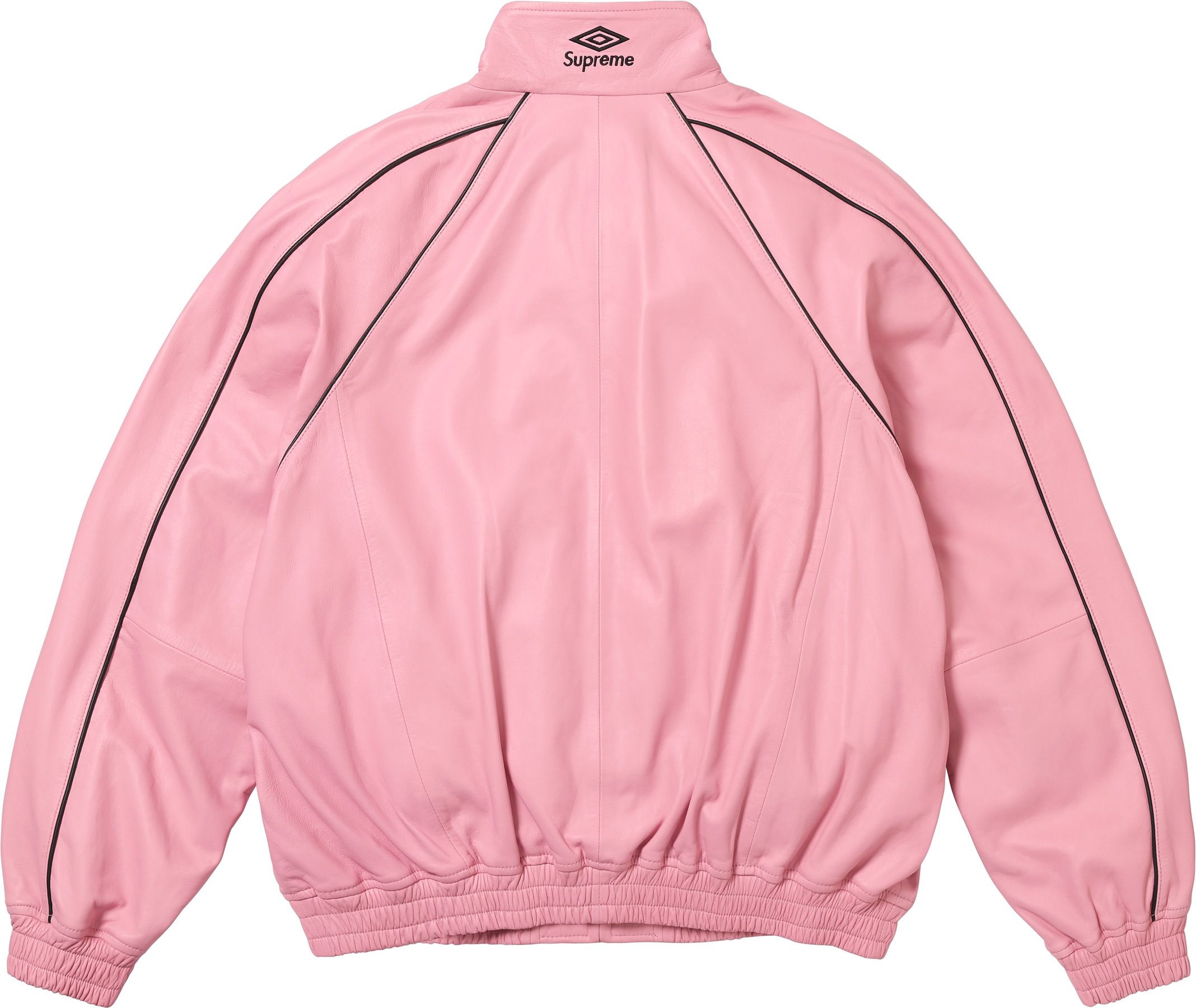 Supreme®/Umbro® Leather Track Jacket view 13